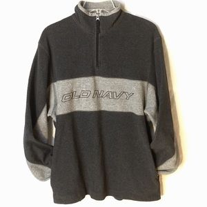 Old Navy fleece zip pullover sz M men’s